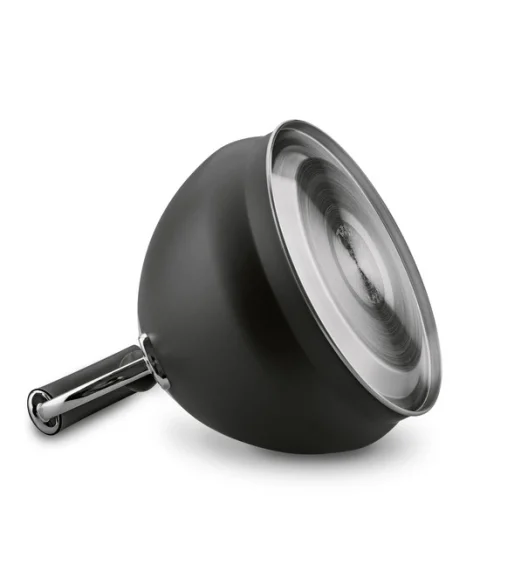 KönigHOFFER | RUSO Czajnik tradycyjny z gwizdkiem 3 l / stal nierdzewna / czarny