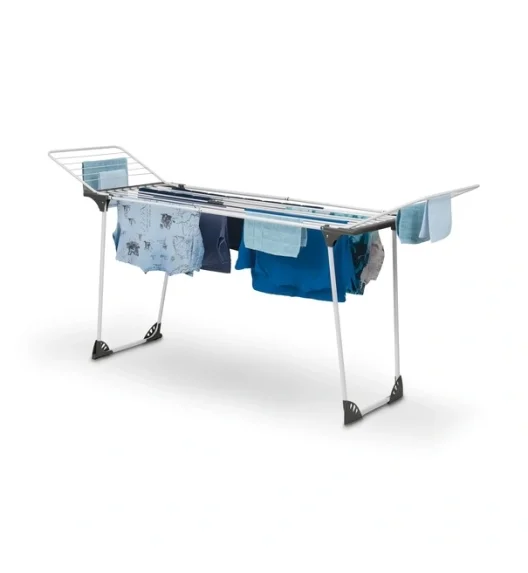 KönigHOFFER | Suszarka na pranie teleskopowa duża 150-202 cm / biała