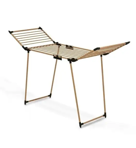 KönigHOFFER | SPRING WOODEN Suszarka na pranie rozkladana / imitacja drewna
