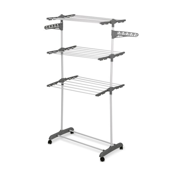 KönigHOFFER | Suszarka na pranie pionowa składana szer. 55 cm / biała