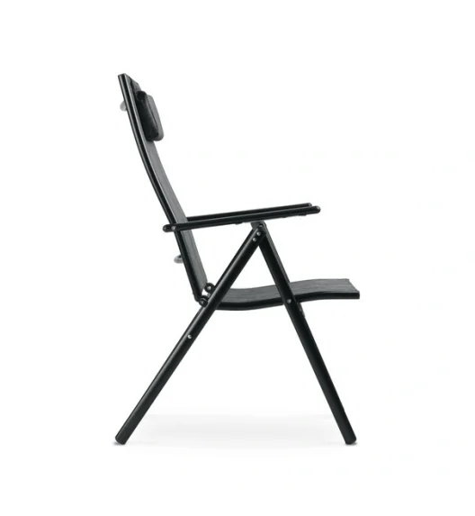 TADAR | Krzesło ogrodowe balkonowe regulowane / szare