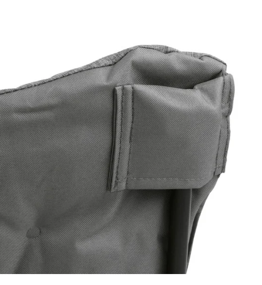 TADAR RELAX Fotel turystyczny wędkarski składany z torbą / szary