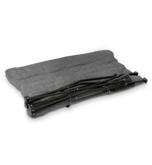 TADAR RELAX Fotel turystyczny wędkarski składany z torbą / szary