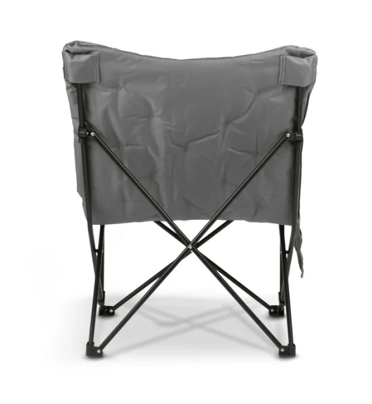 TADAR RELAX Fotel turystyczny wędkarski składany z torbą / szary