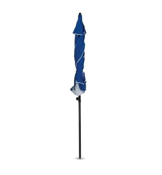 TADAR DELUXE Parasol plażowy z pokrowcem ala namiot / niebieski