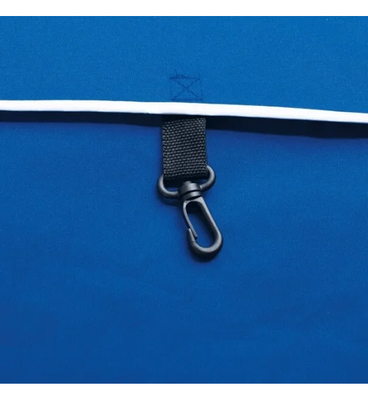 TADAR DELUXE Parasol plażowy z pokrowcem ala namiot / niebieski