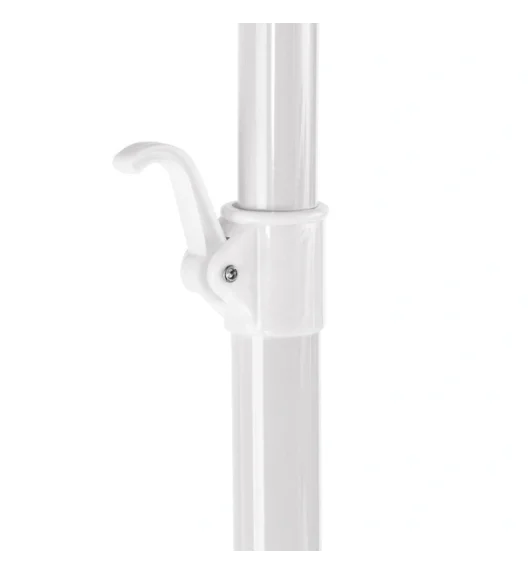 TADAR | Parasol plażowy ogrodowy regulowany 200 cm / niebieskie paski