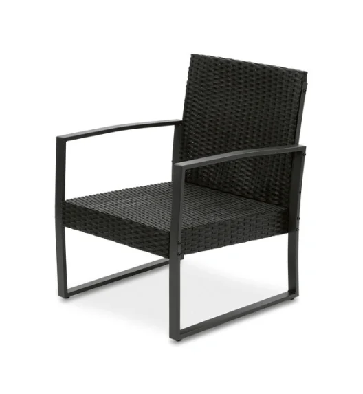 TADAR | MADERA Meble ogrodowe komplet zestaw stolik + 2 krzesła poduszki / 5 el