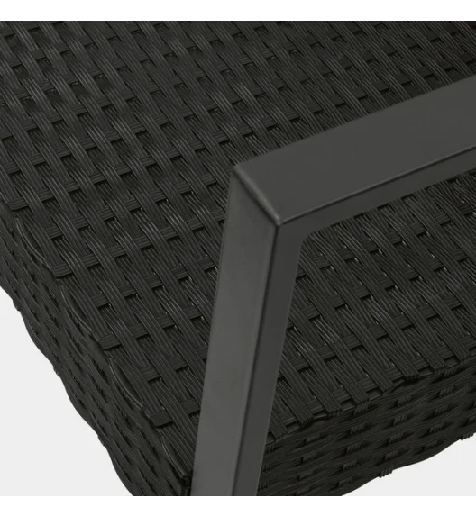 TADAR | MADERA Meble ogrodowe komplet zestaw stolik + 2 krzesła poduszki / 5 el