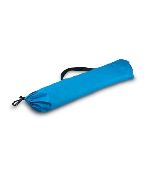 TADAR | Namiot plażowy parawan biwak ogród 220x115x115 cm z okienkami + torba / niebieski