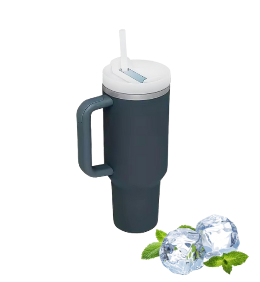 IMCHEX | CHARCOAL | Kubek termiczny 1200 ml ze słomką