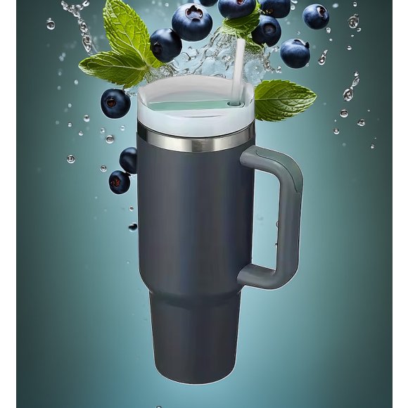 IMCHEX | STORMY SEA | Kubek termiczny 1200 ml ze słomką