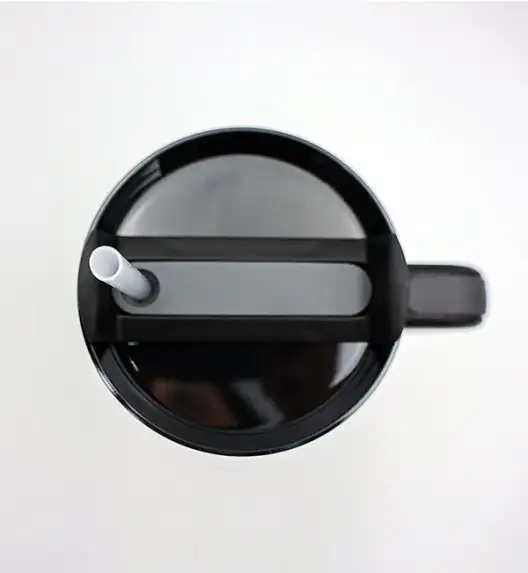 IMCHEX | BLACK | Kubek termiczny 1200 ml ze słomką