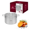 GERLACH AMBIENTE Garnek 10 l z pokrywką 28 cm / stal nierdzewna