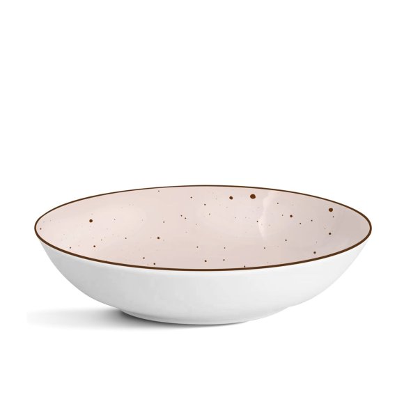 MG HOME | ZESTAW OBIADOWY Z PORCELANY GEMMA PINK 36 EL / 12 OS