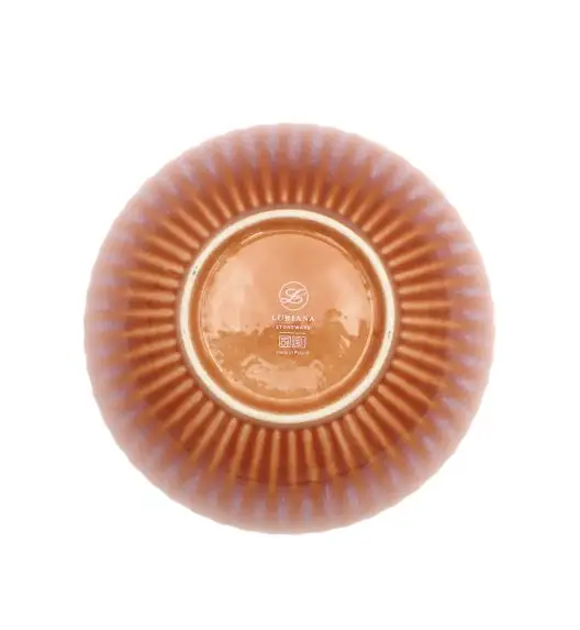 LUBIANA STONEWARE BLUSH | Salaterka 17 cm luz | kolor łososiowy