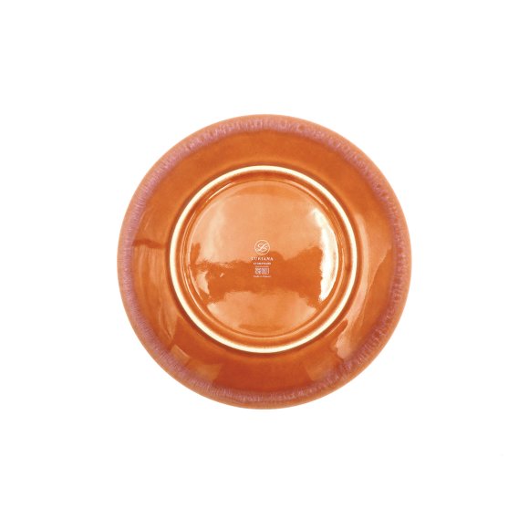 LUBIANA STONEWARE BLUSH | Talerz obiadowy 27 cm | luz | kolor łososiowy