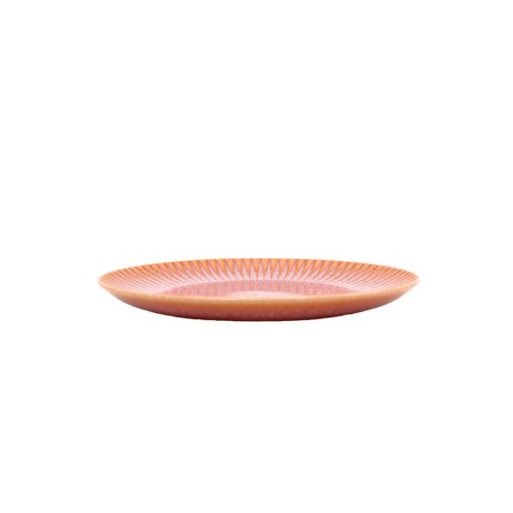 LUBIANA STONEWARE BLUSH | Talerz obiadowy 27 cm | luz | kolor łososiowy