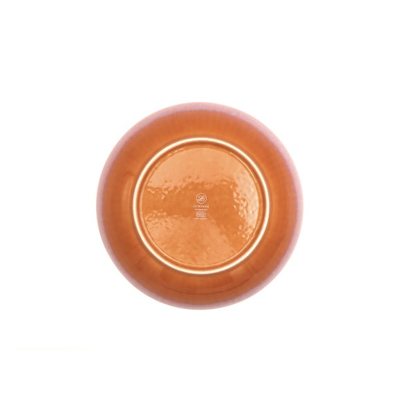LUBIANA STONEWARE BLUSH | Talerz głęboki 22 cm | luz | kolor łososiowy