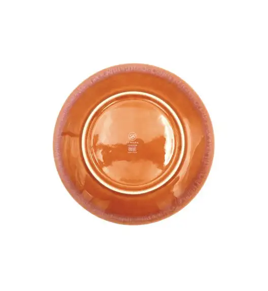 LUBIANA STONEWARE BLUSH | Talerz deserowy 21 cm x 6 szt. | luz | kolor łososiowy