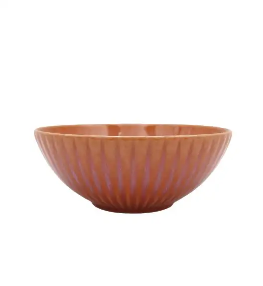 LUBIANA STONEWARE BLUSH | Salaterka 17 cm luz x 6 szt. | kolor łososiowy