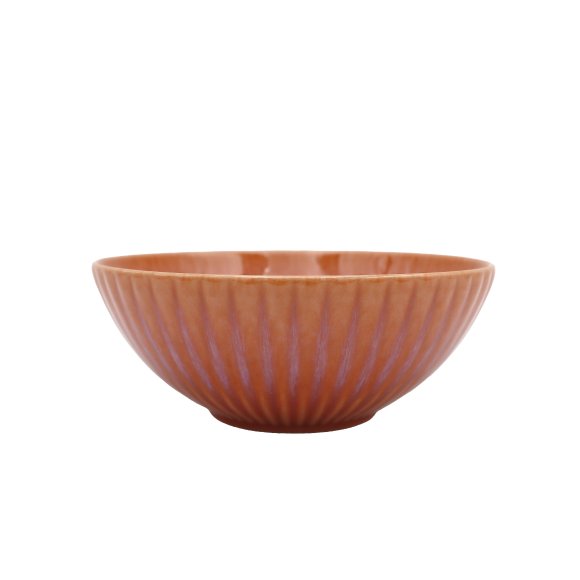 LUBIANA STONEWARE BLUSH | Salaterka 17 cm luz x 18 szt. | kolor łososiowy