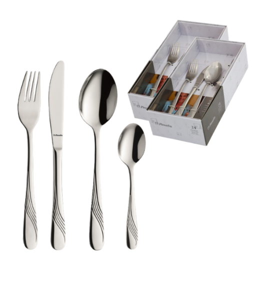 AMEFA FELICIA Sztućce UE 48 el dla 12 osób w pudełku TB/ połysk