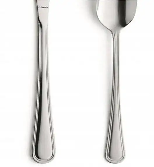 AMEFA BOLOGNA Sztućce UE Komplet 84 el z łyżeczką do latte / pudełko składane / 12 os / połysk