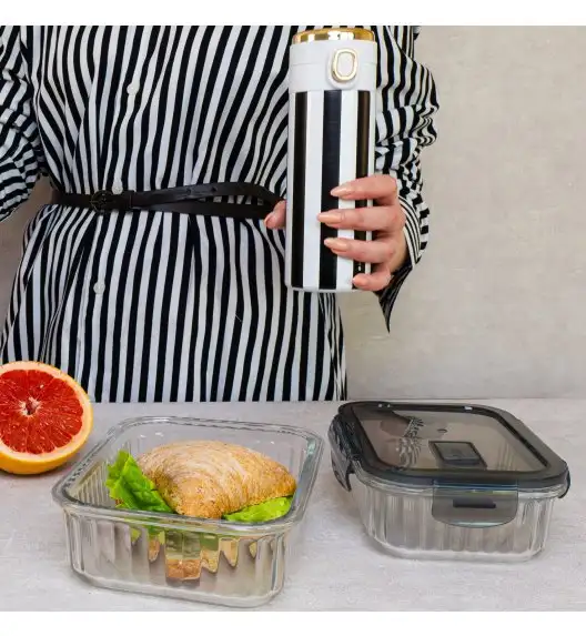 AMBITION | RIBS KUBEK TERMICZNY 350 ML IZOLACJA PRÓŻNIOWA