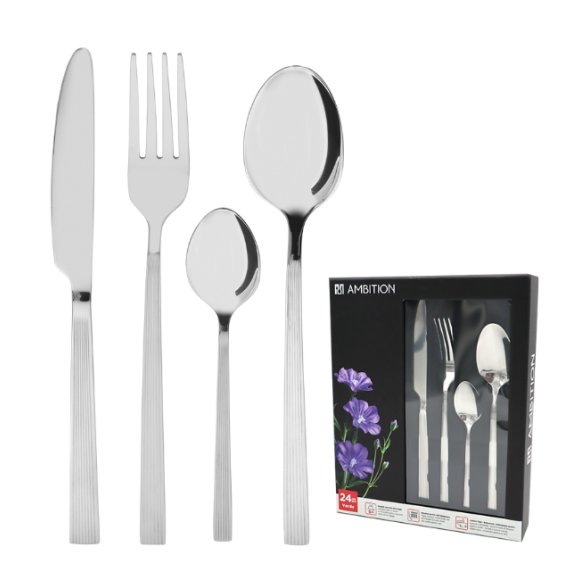 AMBITION | VERDE KPL SZTUCCE 24 EL DLA 6 OSÓB PUDEŁKO