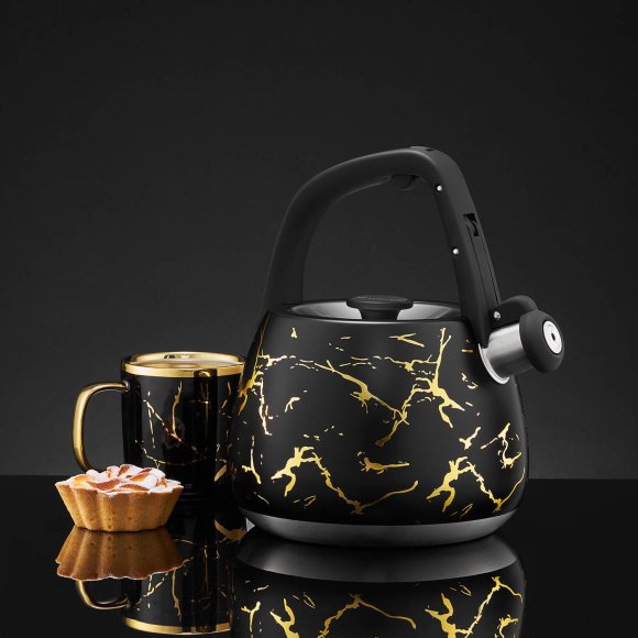 AMBITION | TOWER MARBLE CZAJNIK 2,3L(2,8L)CZARNY IND