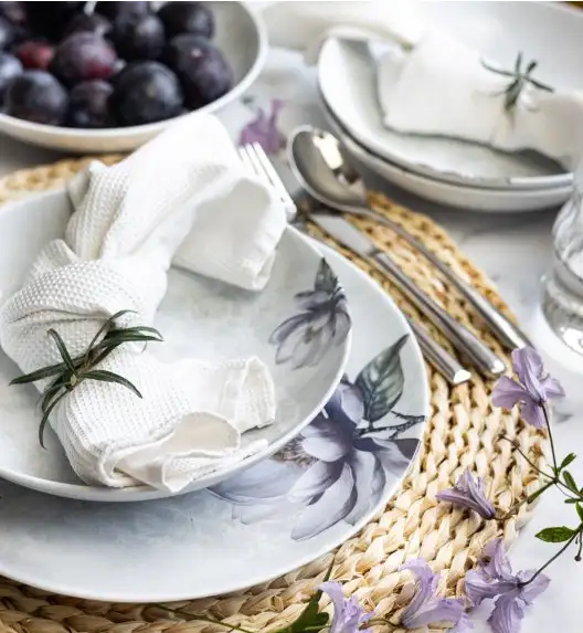 LUBIANA BOSS KERAJET MAGNOLIA 9218 Serwis obiadowy 72 el / 24 os | 775KJ