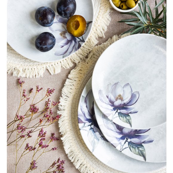 LUBIANA BOSS KERAJET MAGNOLIA 9218 Serwis obiadowy 72 el / 24 os | 775KJ