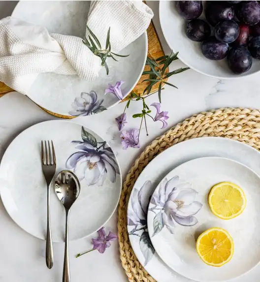 LUBIANA BOSS KERAJET MAGNOLIA 9218 Serwis obiadowy 72 el / 24 os | 775KJ