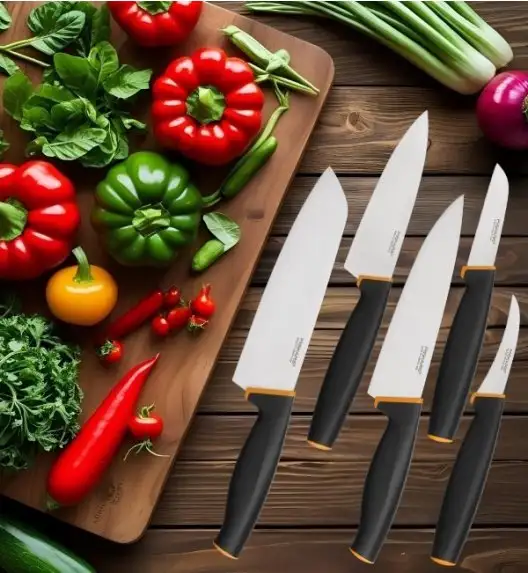 FISKARS CONTROL+ Komplet 5 noży / japońska stal nierdzewna