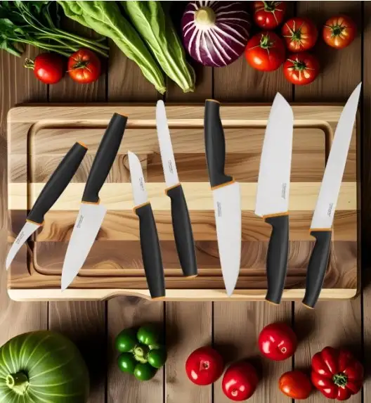 FISKARS CONTROL+ Komplet 7 noży / japońska stal nierdzewna