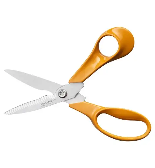 FISKARS CLASSIC Nożyczki kuchenne 18 cm ząbkowane ostrze / stal nierdzewna (6 generacja)