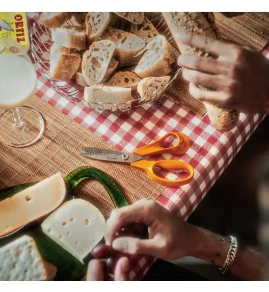 FISKARS CLASSIC Nożyczki kuchenne 18 cm ząbkowane ostrze / stal nierdzewna (6 generacja)