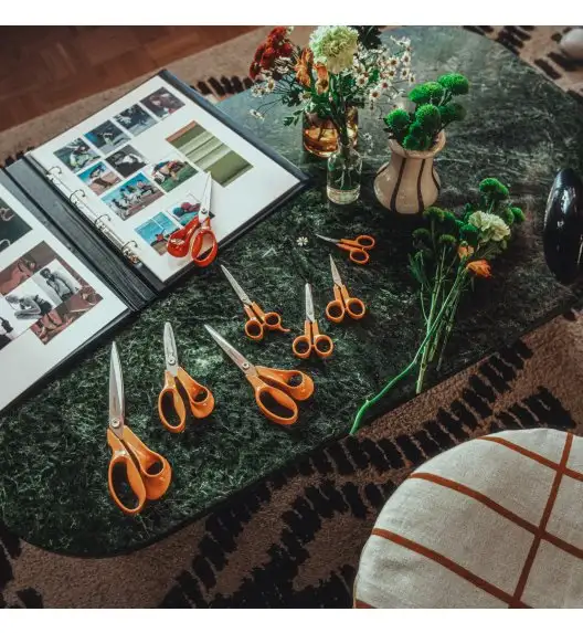 FISKARS CLASSIC Nożyczki kuchenne 18 cm ząbkowane ostrze / stal nierdzewna (6 generacja)