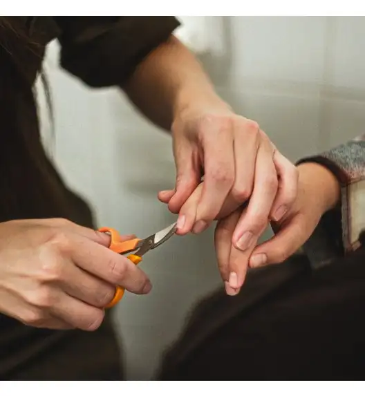 FISKARS CLASSIC Wygięte nożyczki do paznokci 10 cm / stal nierdzewna (6 generacja)