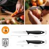 FISKARS ESSENTIAL Zestaw 2 małych noży kuchennych 7 cm + 11 cm w pudełku / stal nierdzewna + tworzywo sztuczne