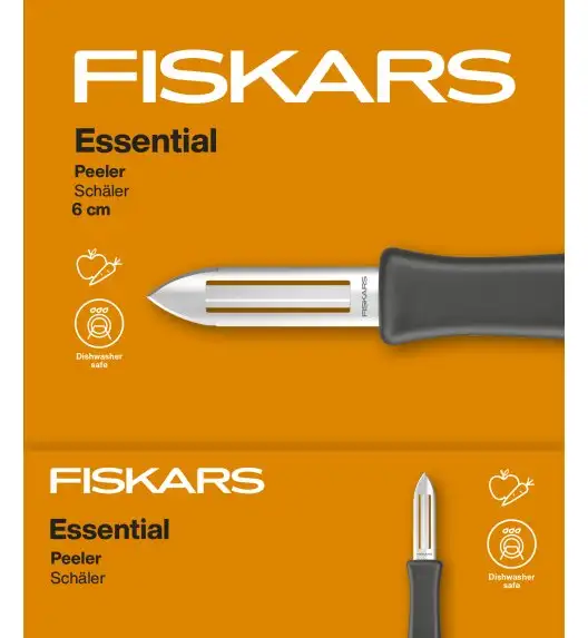 FISKARS ESSENTIAL 1023813 Skrobaczka do warzyw / stal nierdzewna 