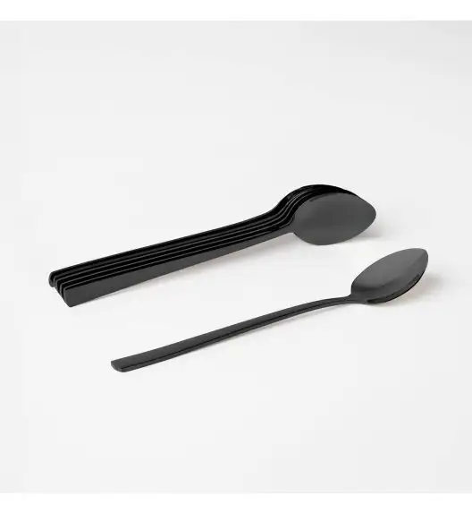 AMBITION PRATO Sztućce Komplet 36 el dla 6 osób / pudełko / czarne