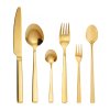 AMBITION PRATO Sztućce Komplet 36 el dla 6 osób / pudełko / złote