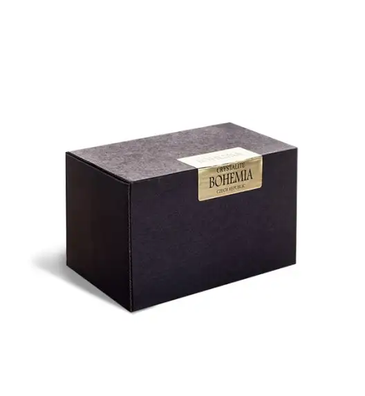 BOHEMIA QUADRO Komplet kieliszków i szklanek 24 el 6 os / szkło kryształowe