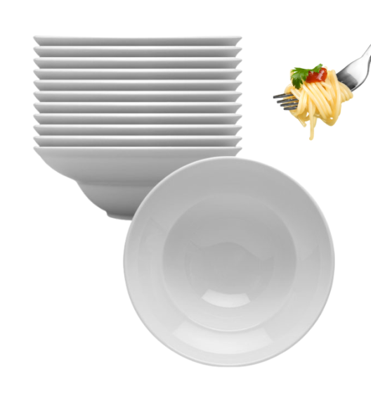 LUBIANA KASZUB | 12 SZT. - Talerz głęboki do pasty / makaronu 26 cm