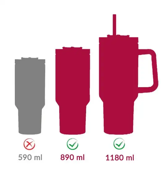 IMCHEX | Szklane słomki do kubka termicznego 10 szt. dwa rodzaje + 2 czyściki / komplet 12 el