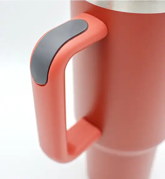 IMCHEX | RED DUST | Kubek termiczny 1200 ml ze słomką + 10 szklanych słomek