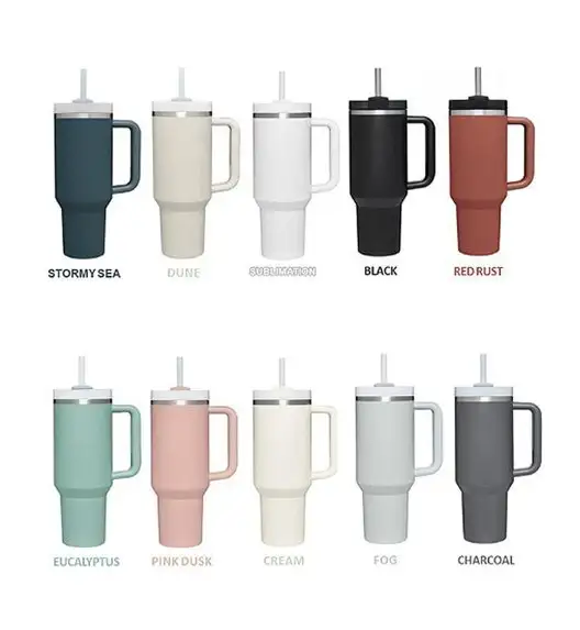 IMCHEX | SUBLIMATION | Kubek termiczny 1200 ml ze słomką + 10 szklanych słomek