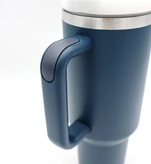 IMCHEX | CHARCOAL | Kubek termiczny 1200 ml ze słomką + 10 szklanych słomek